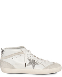 Golden Goose Deluxe Brand Midstar Leather And Suede Trainers
