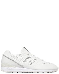 New Balance 996 Perforated Leather Sneakers