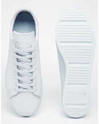 adidas Originals Court Vantage Adicolor Sneakers In Blue S80255