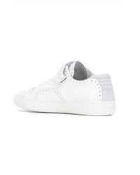 Pierre Hardy Perforated Lace Up Sneakers