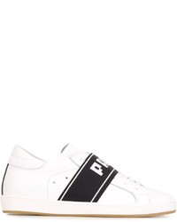 Philippe Model Logo Strap Lace Up Classic Sneakers