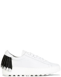 Philippe Model Pleated Detailing Sneakers