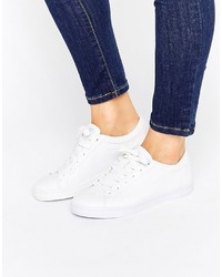 Lacoste Premium Leather Straightset Court Sneakers