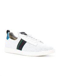 Paul Smith Ps By Perforated Lace Up Sneakers