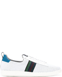 Paul Smith Ps By Perforated Lace Up Sneakers