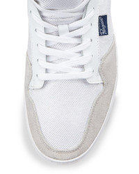 Original Penguin Roy Leather Lace Up Sneaker White