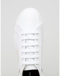 Fred Perry Sidespin Leather Sneakers