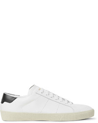 Saint Laurent Sl06 Court Classic Leather Sneakers