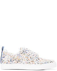 Pierre Hardy Slider Paint Splatter Sneakers