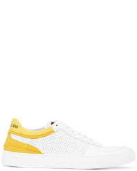 Stone Island Sneakers With Perforated Side Panels