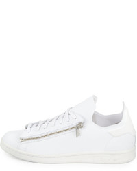 Y-3 Stan Zip Side Leather Sneaker White