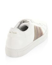 Paul Smith Striped Low Leather Sneakers