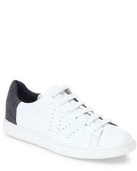 Vince Varin Perforated Leather Sneakers
