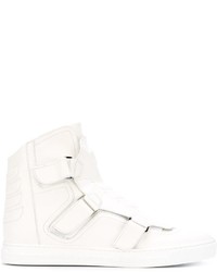 Versace Velcro Fastening Hi Top Sneakers