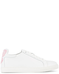 Sophia Webster White And Pink Bibi Butterfly Sneakers