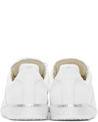 Maison Margiela White Leather Replica Sneakers