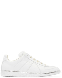 Maison Margiela White Leather Replica Sneakers