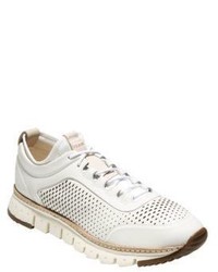 Cole Haan Zerogrand Laser Cut Leather Sneakers