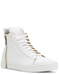 Diesel Zip Detail Sneakers