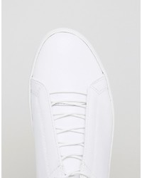 Vagabond Zoe Leather White Sneakers