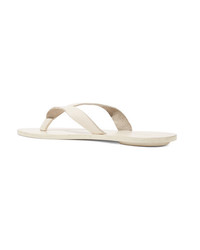 Tibi Bryan Leather Flip Flops