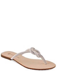 Corso Como Flat Thong Sandals Edwin Knotted