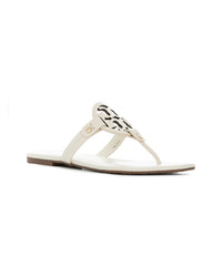 Tory Burch Laser Cut Logo Sandals