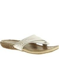 Merrell Whisper Flip White Thong Sandals