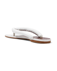 Staud Rio Leather Sandals 67 NET A PORTER.COM Lookastic