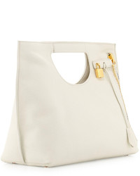 Tom Ford Alix Medium Shopper Tote Bag White