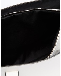 Asos Collection Structured Shopper Bag With Removable Clutch
