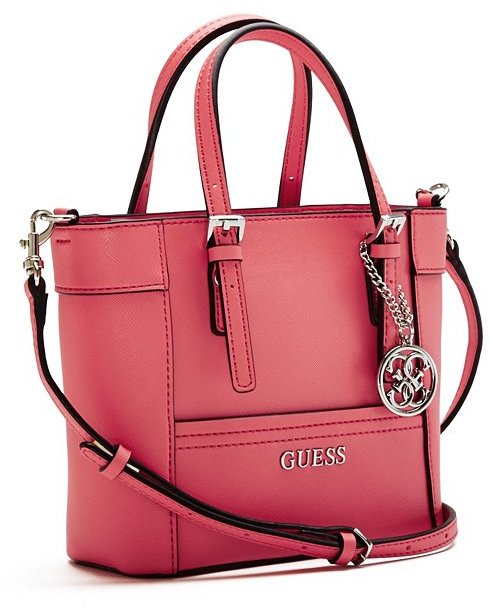 Guess Delaney Purse - Women's Accessories in Red Multi