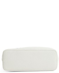 Shiraleah Helena Perforated Faux Leather Tote White