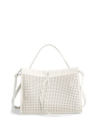 BOSS Katlin Small Perforated Leather Tote