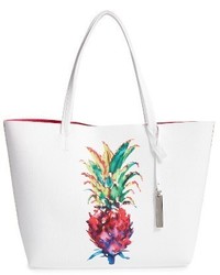 Vince Camuto Maro Faux Leather Tote White