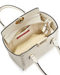 Valentino Micro Mini Shopper Bag Ivory