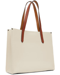 Coach 1941 Off White Relay Tote