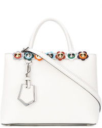 Fendi Petite 2jours Tote With Flowers