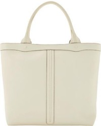 Valextra Punch Tote White