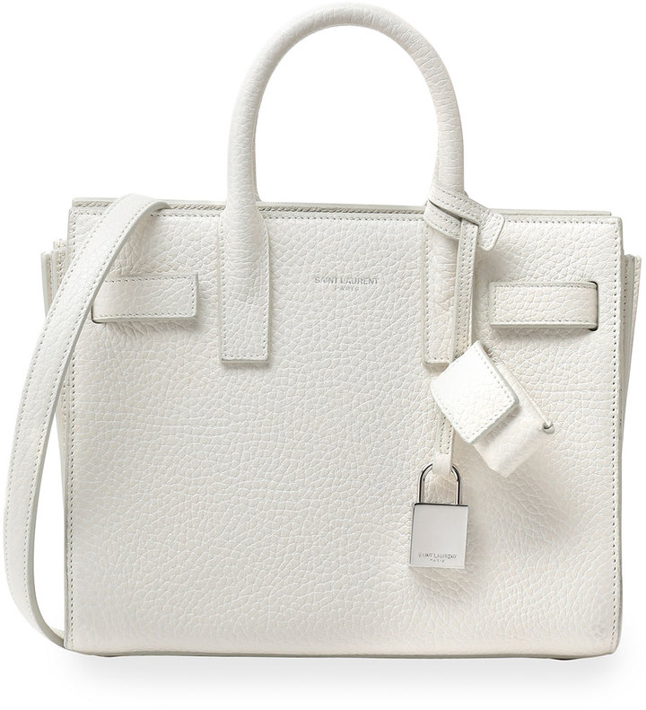 Ysl sac 2024 de jour white