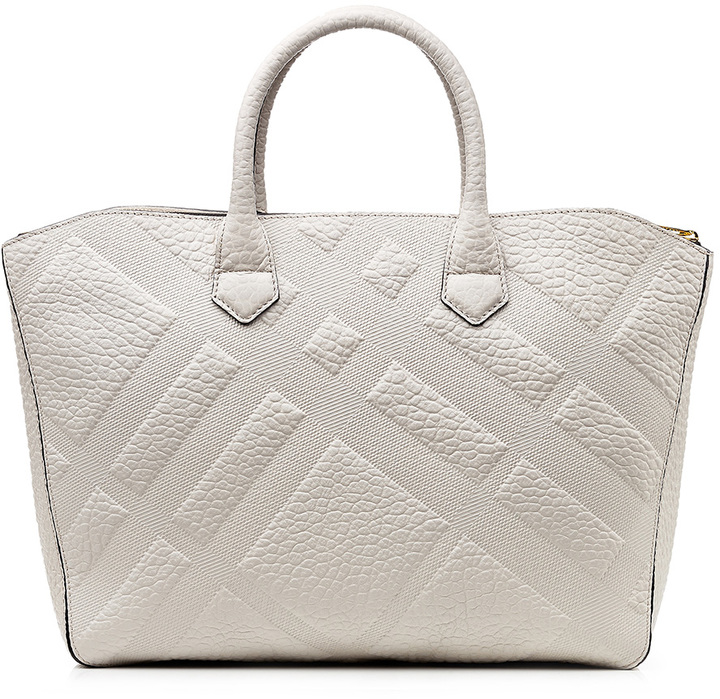 Burberry Shoes Accessories Textured Leather Dewsbury Tote, $1,505 |   | Lookastic