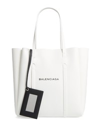 Balenciaga Small Everyday Logo Calfskin Tote