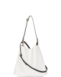 Burberry The Leather Grommet Detail Bag