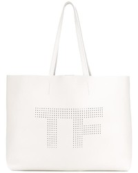 Tom Ford Perforated Logo Tote