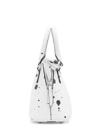 Maison Margiela White Paint Splatter Small 5ac Bag