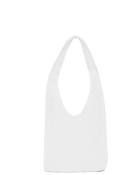The Row White Small Bindle Tote