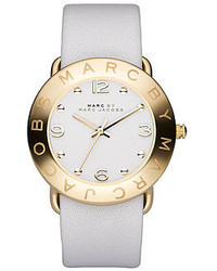 Marc by Marc Jacobs Amy Leather Strap Watch 36mm