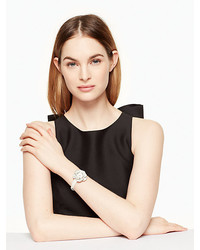 Kate Spade Crystal Rose Leather Watch