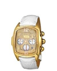 JBW Ceasar Leather Watch In White