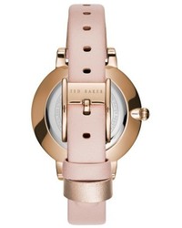 Ted Baker London Brook Leather Strap Watch 36mm